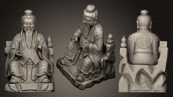 Figurines Chinese and Japanese (artware, STKCH_0028) 3D models for cnc
